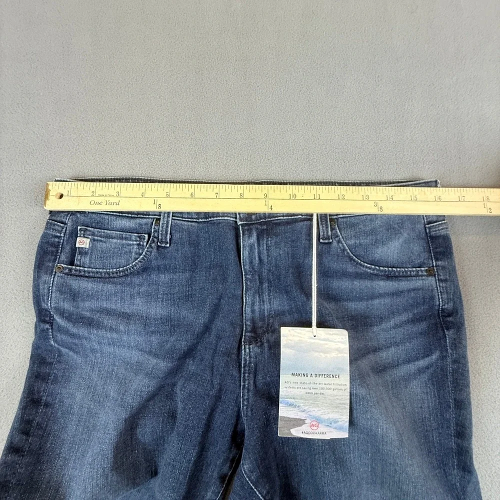 AG Adriano Goldschmied Legging Ankle Jeans Womens 32 Blue Contour 360 Skinny
